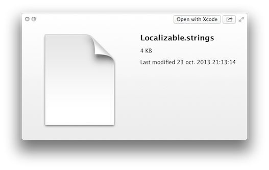 Without ‘StringsFile’ QuickLook plugin